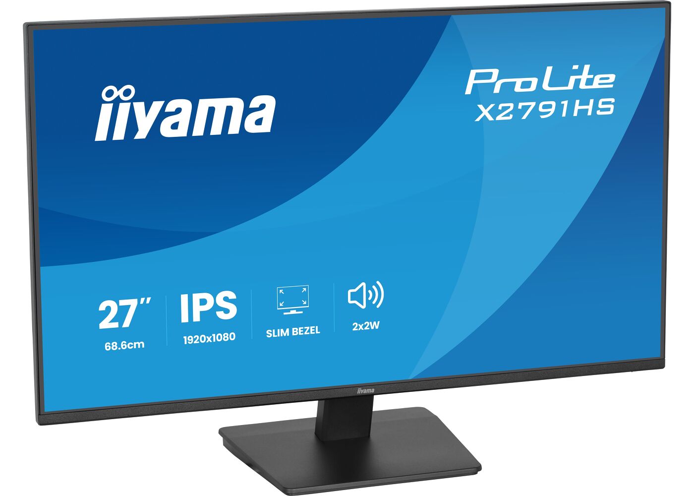 ProLite X2791HS-B1 - Moniteur IPS 27’’ avec performances 120Hz et technologies de confort oculaire