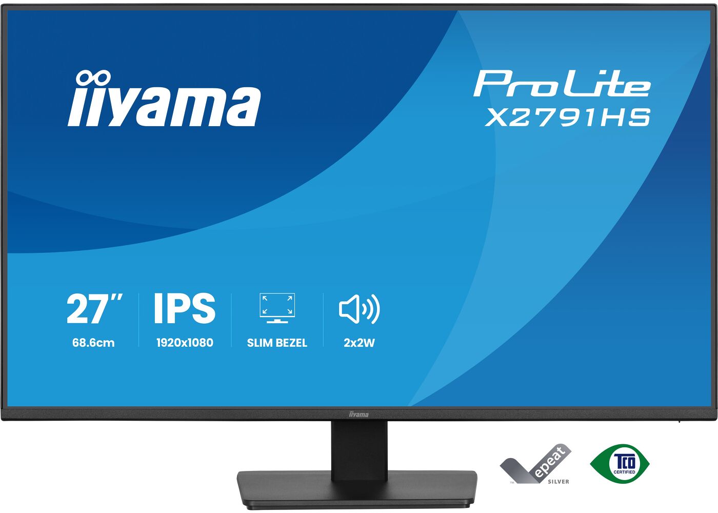 ProLite X2791HS-B1 - Moniteur IPS 27’’ avec performances 120Hz et technologies de confort oculaire
