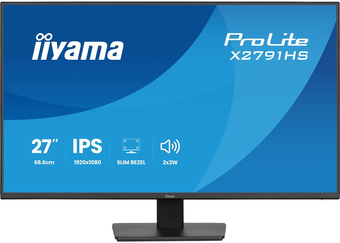 ProLite X2791HS-B1 - Moniteur IPS 27’’ avec performances 120Hz et technologies de confort oculaire