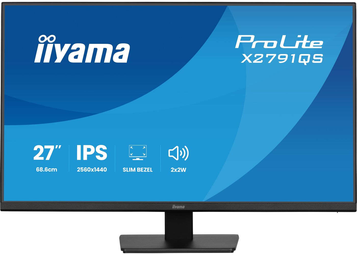 ProLite X2791QS-B1 - 27-inch QHD IPS-monitor met functies voor oogcomfort