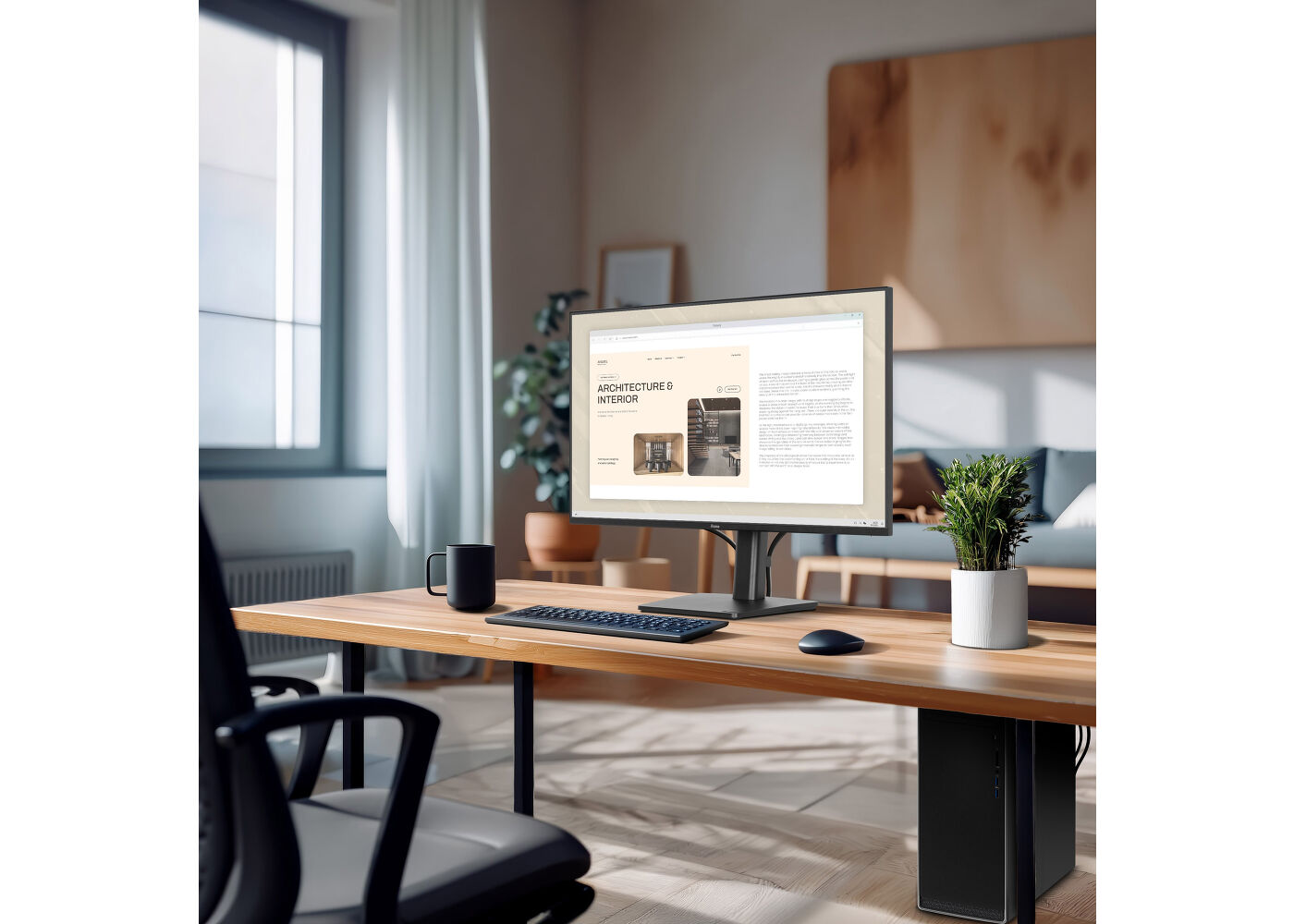 ProLite XB2791HS-B1 - Moniteur IPS Full HD 27” avec 120Hz, pied ergonomique et cadre fin sur 4 côtés