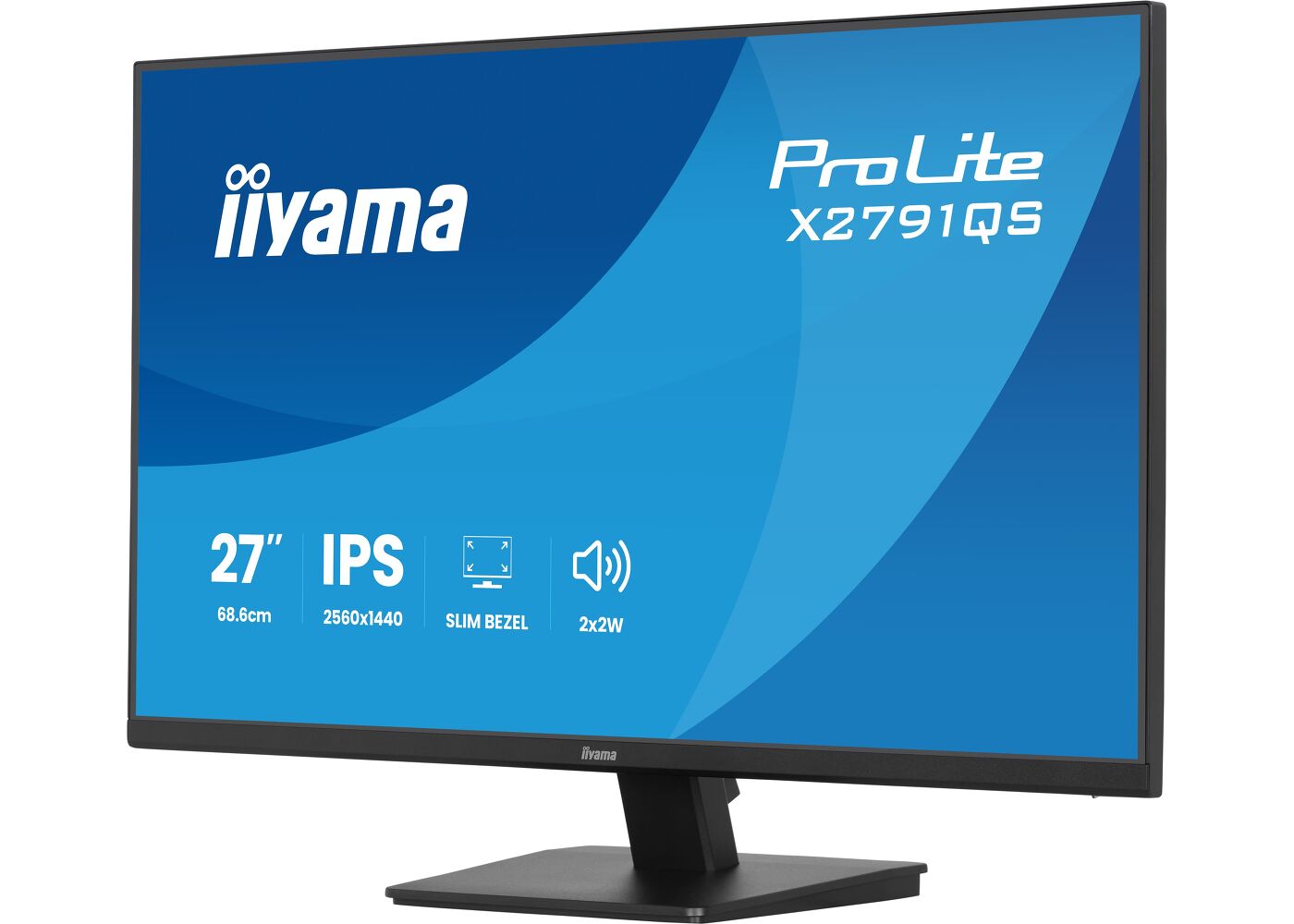 ProLite X2791QS-B1 - 27-inch QHD IPS-monitor met functies voor oogcomfort