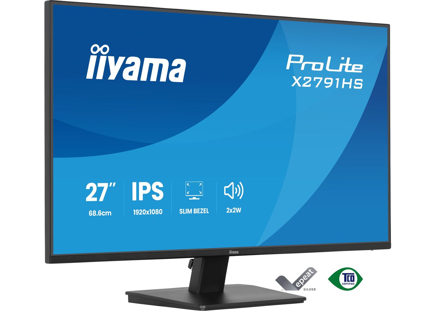 ProLite X2791HS-B1 - Moniteur IPS 27’’ avec performances 120Hz et technologies de confort oculaire