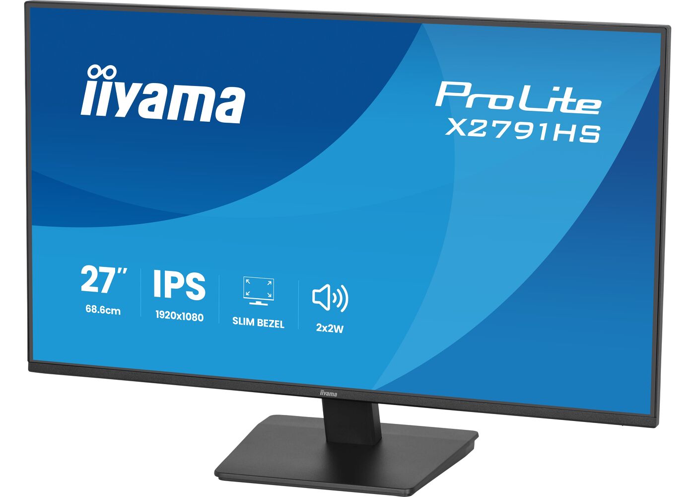 ProLite X2791HS-B1 - Moniteur IPS 27’’ avec performances 120Hz et technologies de confort oculaire
