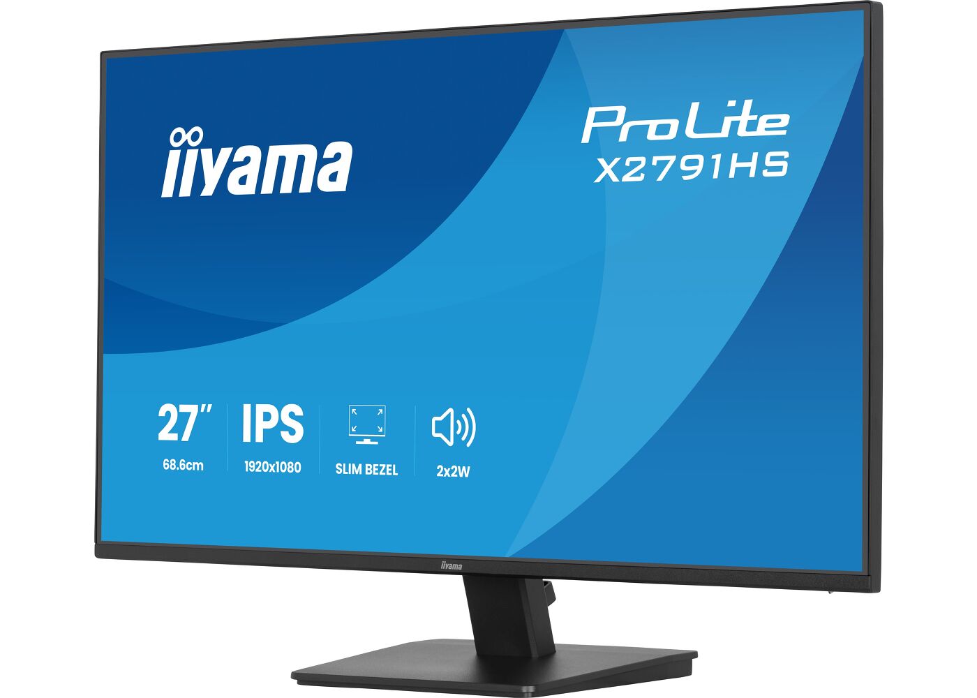 ProLite X2791HS-B1 - Moniteur IPS 27’’ avec performances 120Hz et technologies de confort oculaire
