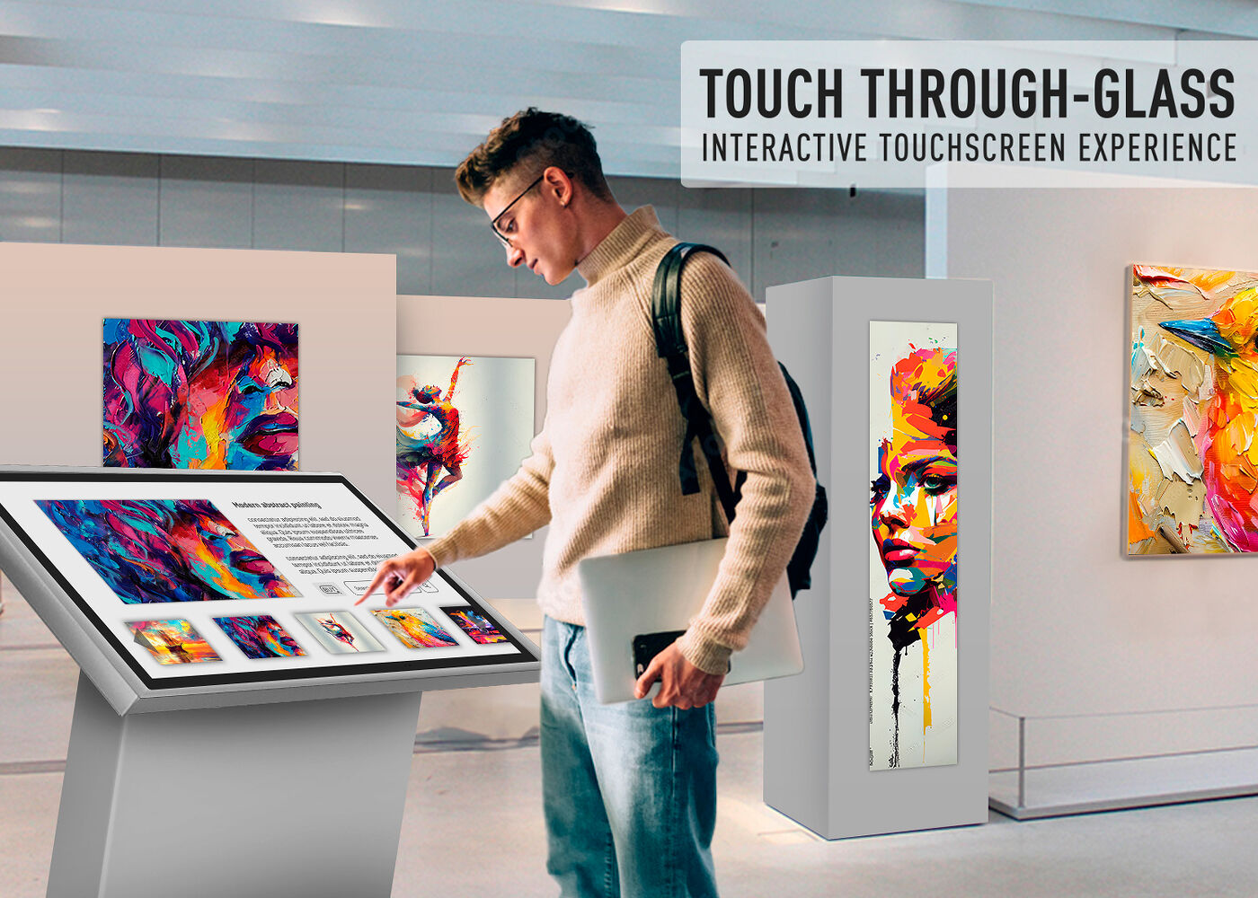 Touch Through-Glass