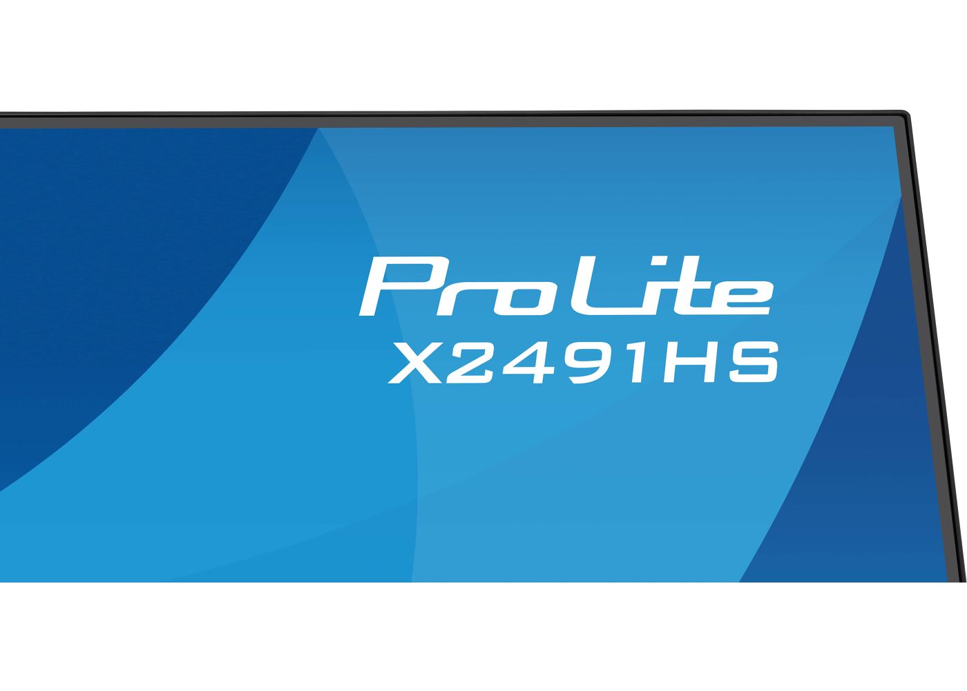 ProLite X2491HS-B1 - 24” Full HD IPS monitor featuring 120Hz refresh rate and 4-side slim bezel design