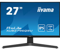 2560x1440, panel IPS, 16:9, 75Hz, 1ms, 1 HDMI, 1 Displayport, 1 USB2.0, Regulable en altura, Pivotante Negro Mate iiyama Prolite XUB2796QSU-B1 Monitor de 27 WQHD 
