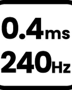 0.4ms 240Hz