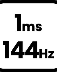 1 ms 144Hz