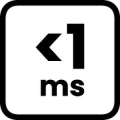 <1ms