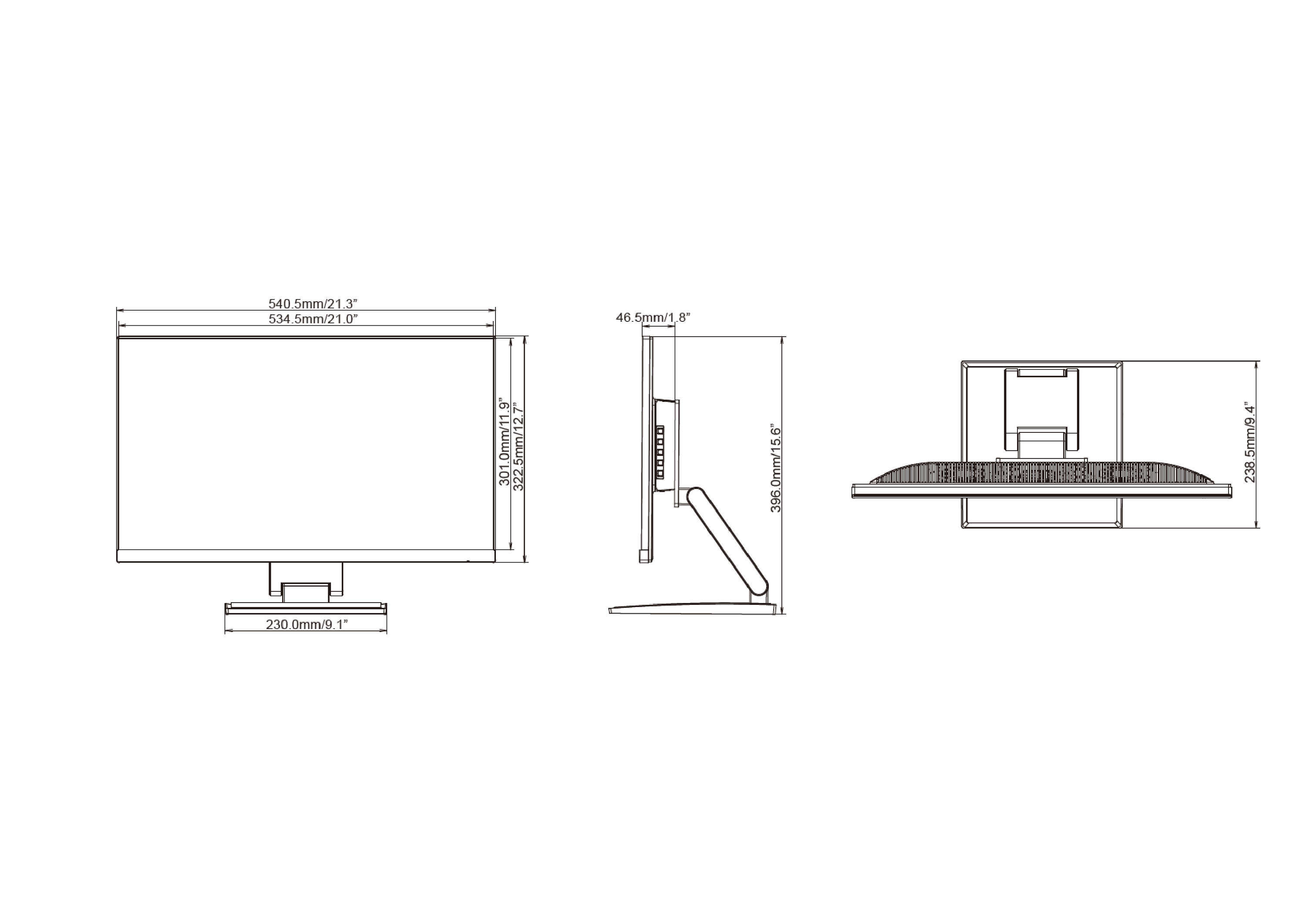 iiyama Ecran 24 Pouces Full HD T2454MSC-B1AG : : Informatique