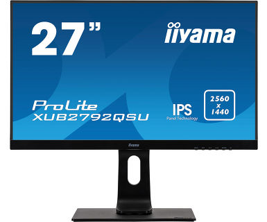 iiyama Ecran 27 Pouces WQHD XUB2796QSU-B5 27 WQHD IPS 1Ms Incli+Haut+Pivot  : : Informatique