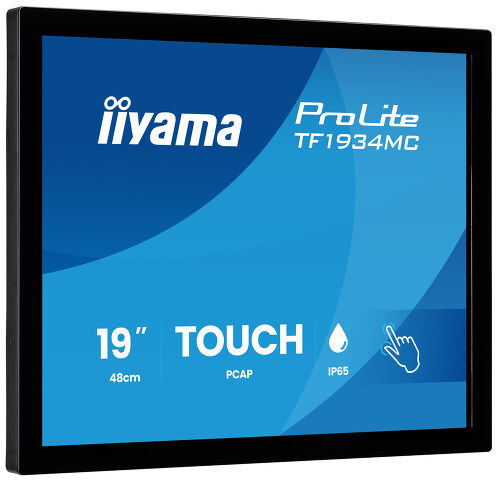 ProLite TF1934MC-B8X - 19” Open Frame touchscreen monitor with edge-to-edge glass and Touch Through-Glass function for flexible integration
