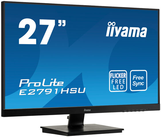 ProLite E2791HSU-B1 - 27” (68.6 cm) Full HD-Monitor, den Ihre Augen lieben werden.