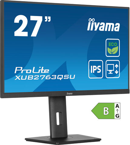 ProLite XUB2763QSU-B1 - 27” IPS QHD panel B energetske klase