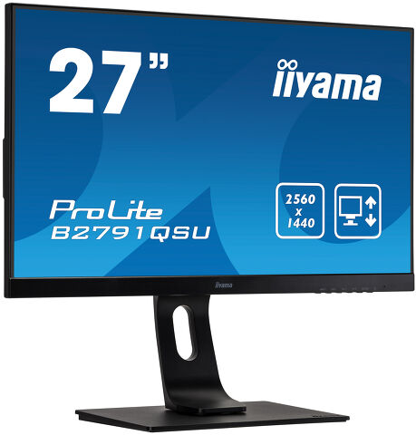 ProLite B2791QSU-B1 - Monitor 27’’ WQHD che fornisce extra spazio di lavoro e flessibilità d’uso