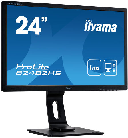 ProLite B2482HS-B1 - Ein Full-HD-LED-Monitor mit 1 ms Reaktionszeit, eine zuverlässige Lösung für Heim- und Büroeinsatz