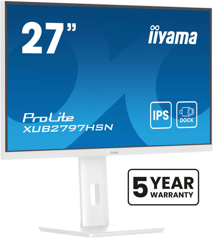 ProLite XUB2797HSN-W2 - 27'' IPS monitor met USB-C dock en RJ45 (LAN)