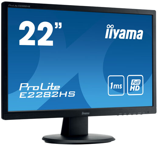 ProLite E2282HS-B1 - Ein Full-HD-LED-Monitor mit 1 ms Reaktionszeit