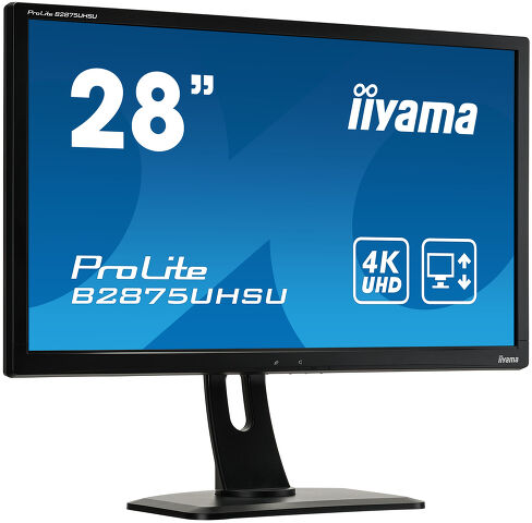 ProLite B2875UHSU-B1 - 28” 4K monitor - the power of four Full HD monitors in ONE