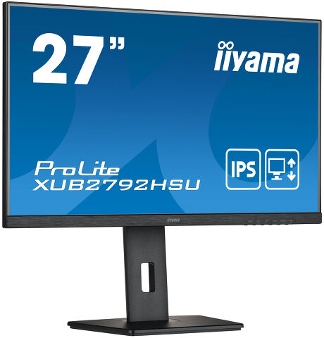 ProLite XUB2792HSU-B5 - 27” IPS panel technology monitor with height adjustable stand