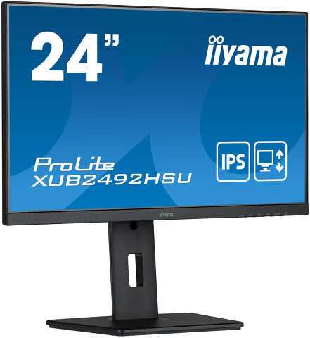 ProLite XUB2492HSU-B5 - 24” IPS technology panel with height adjustable stand