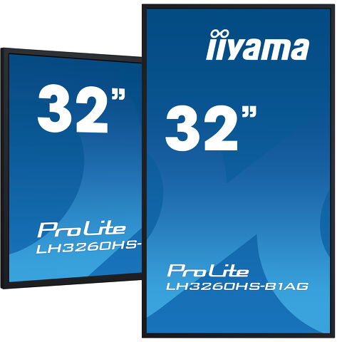 ProLite LH3260HS-B1AG - 32" profesjonalny wyświetlacz Digital Signage Full HD z zaawansowanymi opcjami sterowania i łączności