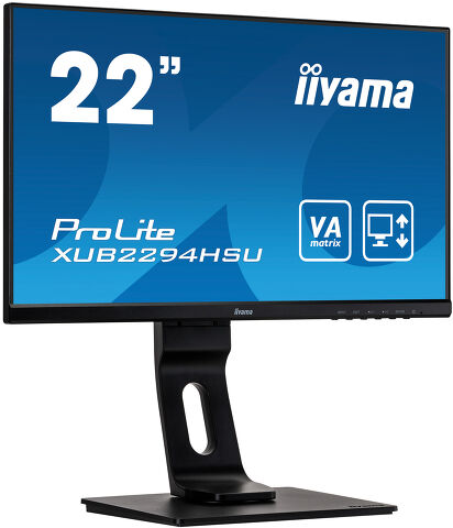 ProLite XUB2294HSU-B1 - 22” Full HD monitor with VA panel and a height adjustable stand