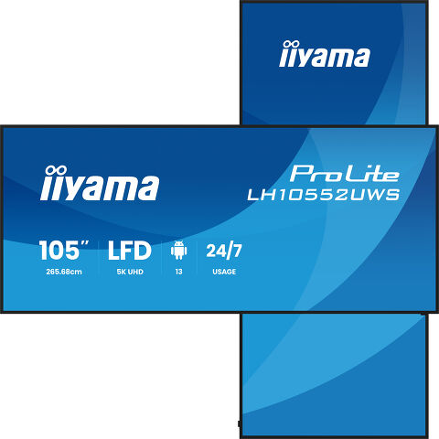 ProLite LH10552UWS-B1AG - ProLite LH10552UWS-B1AG with extra-wide 105" 5K collaboration display