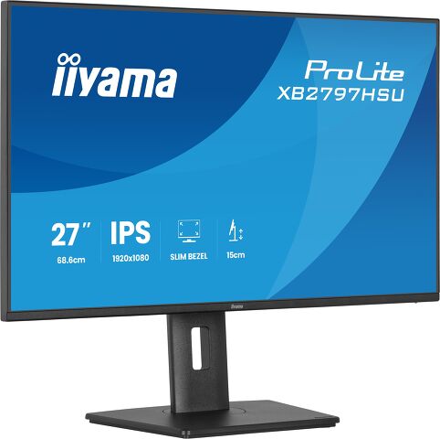 ProLite XB2797HSU-B1  -  Eco-conscious 27” IPS monitor for modern workplaces