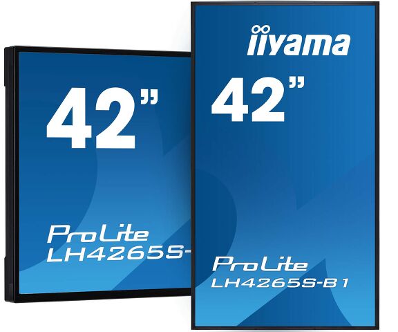 ProLite LH4265S-B1  - 42” Full HD professional large format display featuring daisy chain support