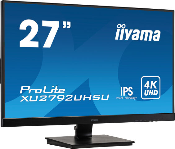 ProLite XU2792UHSU-B1 - Stylish 27’’ monitor featuring 4K resolution and IPS panel technology