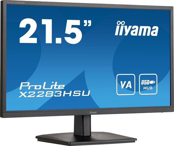 ProLite X2283HSU-B1 - 21.5” Full HD monitor featuring a VA Panel and FreeSync