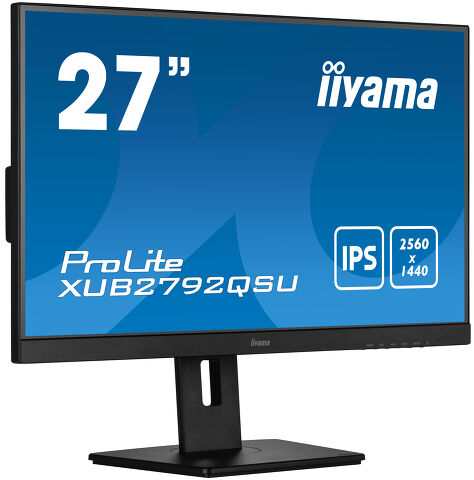 ProLite XUB2792QSU-B5 - 27 '' (68.5 cm) Monitor mit IPS-Panel-Technologie, Edge-to-edge-Design und WQHD-Auflösung
