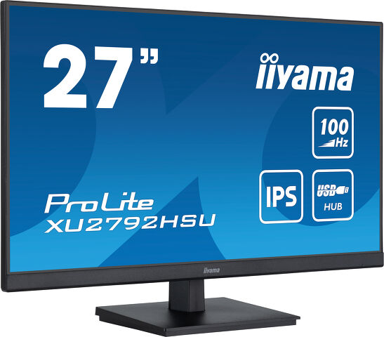 ProLite XU2792HSU-B6 - Pantalla 27" IPS con concentrador USB y frecuencia de actualización de 100Hz