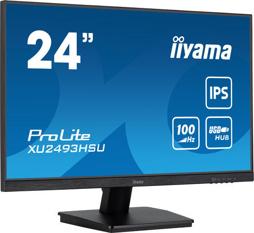 ProLite XU2493HSU-B7 - 24" Full HD IPS-monitor met USB-Hub, 1ms MPRT en 100Hz verversingssnelheid