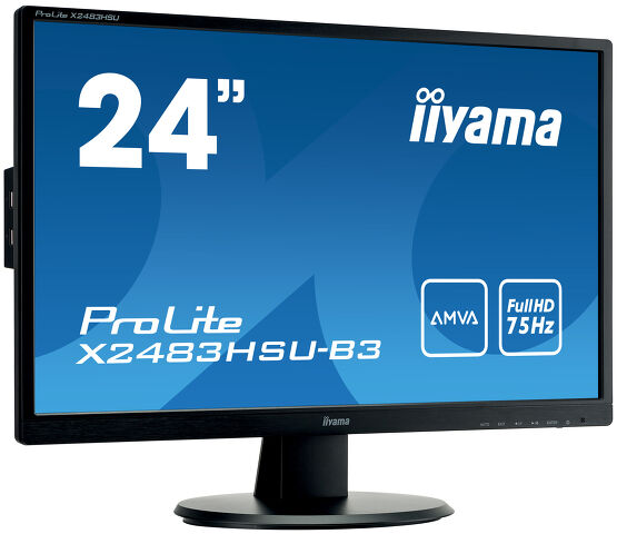 ProLite X2483HSU-B3 - A high-end 24” monitor with an AMVA panel