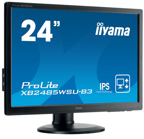 ProLite XB2485WSU-B3 - 24” LED backlit LCD Screen featuring IPS technology