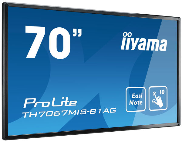 ProLite TH7067MIS-B1AG - 70-calowy interaktywny panel ze zintegrowanym oprogramowaniem do pisania i funkcją odtwarzania treści z nośnika USB