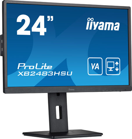 ProLite XB2483HSU-B5 - 24'' Full HD monitor with height adjustable stand and USB hub