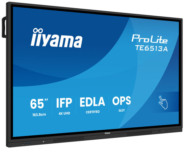 ProLite TE6513A-B1AG - Pantalla interactiva de 65" con certificación Google EDLA para una integración y colaboración perfectas en la educación y la empresa