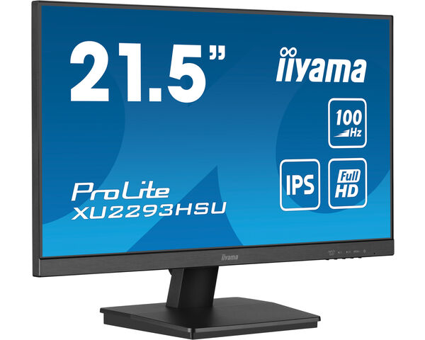 ProLite XU2293HSU-B6 - 21.5” IPS Full HD monitor with USB hub and 100Hz refresh rate