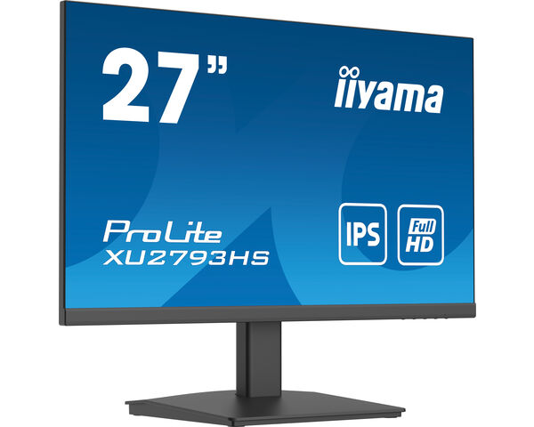 ProLite XU2793HS-B4 - 27” IPS 3stranný bezokrajový monitor pro nastavení více monitorů