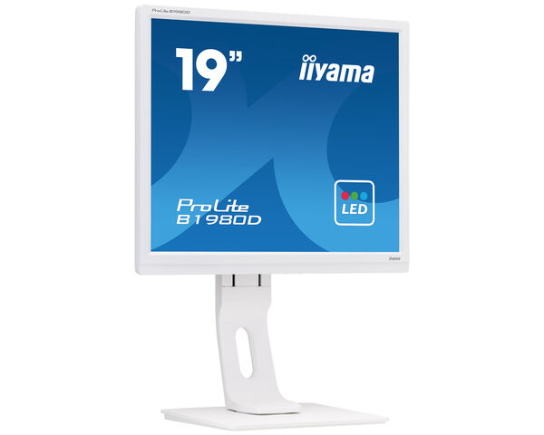 Prolite B1980D-W1 - The 19’’ Prolite B1980D designed for business, is an impressive LED-backlit monitor with height adjustable stand.