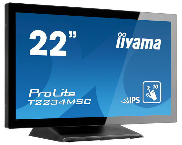 ProLite T2234MSC-B6X - 22" PCAP 10pt touch screen featuring IPS technology