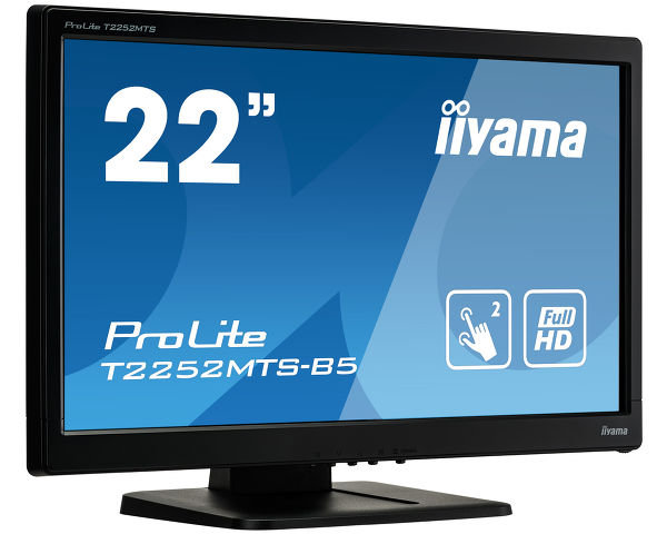 ProLite T2252MTS-B5 - 22" Dual Touch screen, based on Optical Touch Screen Technology 