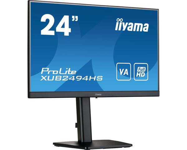 ProLite XUB2494HS-B2 - Monitor Full HD de 24" con panel VA y soporte ajustable en altura