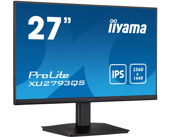 ProLite XU2793QS-B1 - 27” IPS monitor with WQHD resolution perfect for multi-monitor set-ups
