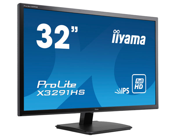 ProLite X3291HS-B1 -  32-calowy monitor Full HD z panelem AH-IPS i redukcją niebieskiego światła